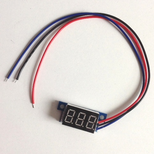 Spanning sensor met display