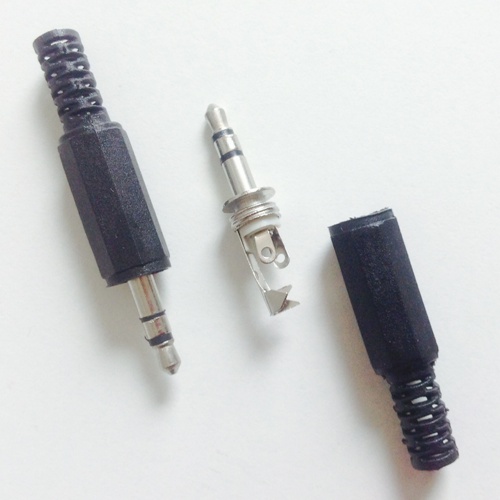 3,5mm. Audio jack plug