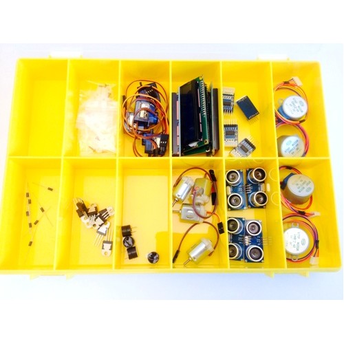 Uitbreidingsset voor practicumbox (4 sets)