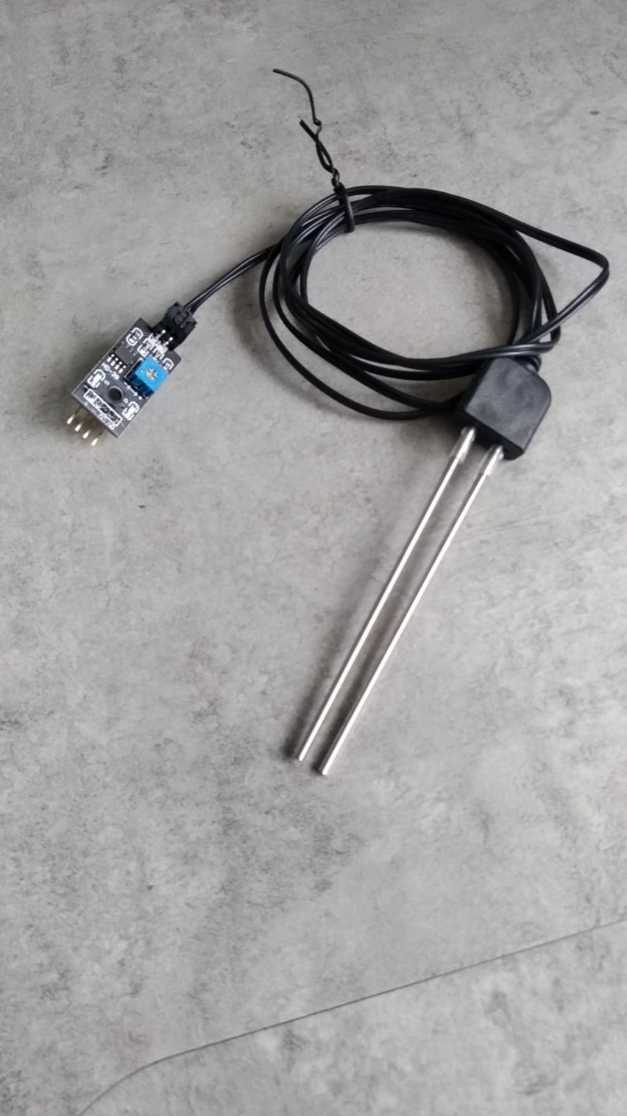Hygrometer bodem RVS