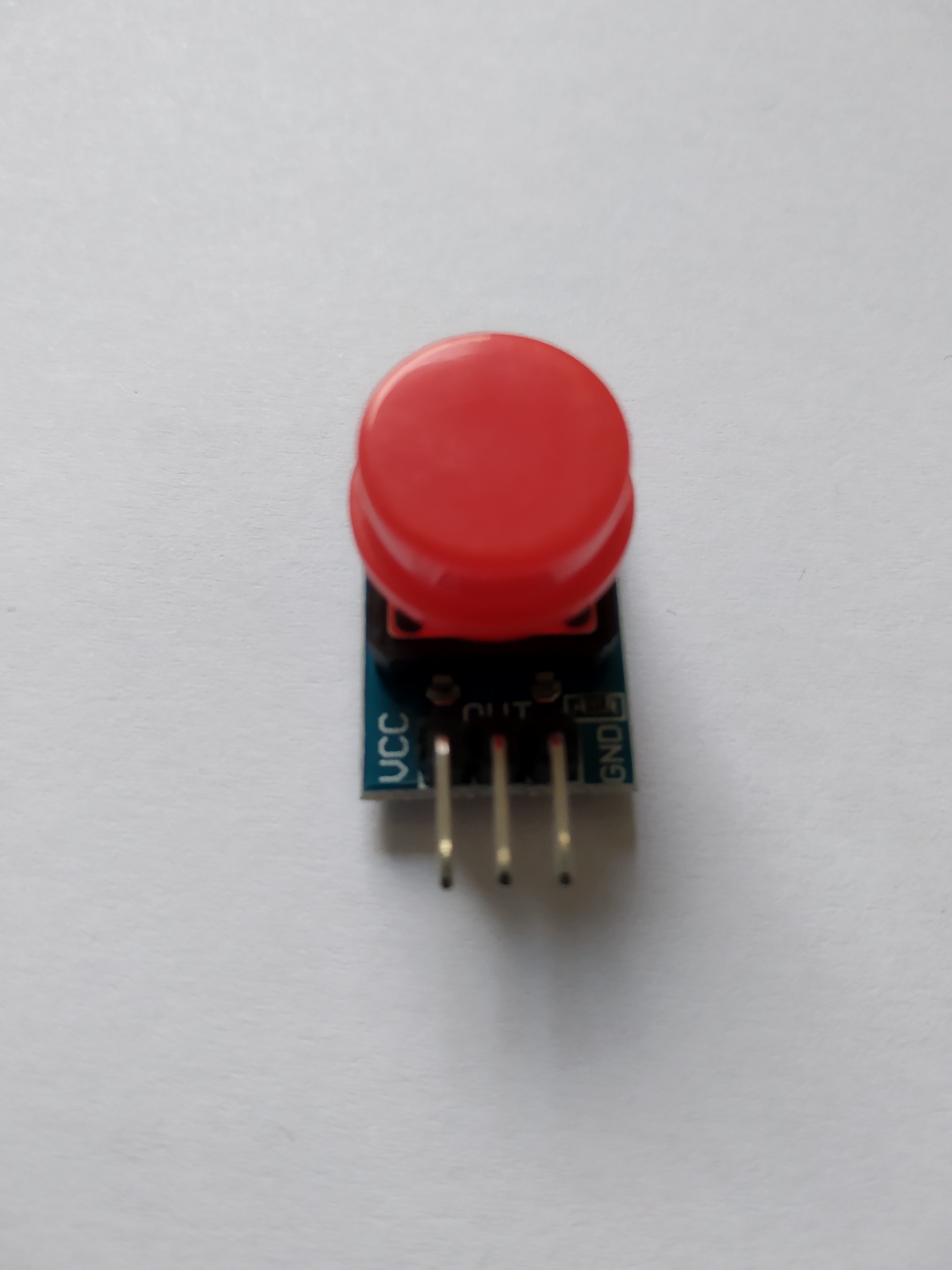 Push Button Switch Groot op printplaat