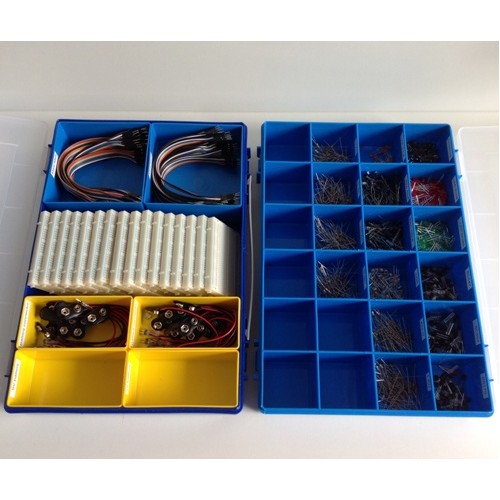 Basis Electronica practicumbox met 16 sets